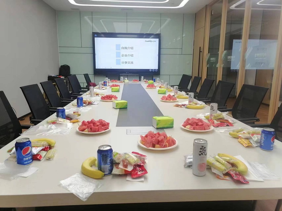 酷凌時代浙江公司茶話會